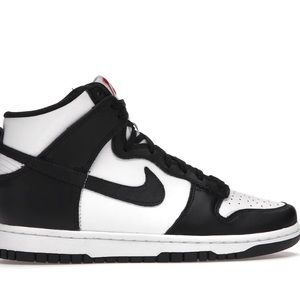 Nike Women’s Dunk High sneakers. White/black size US 10.5